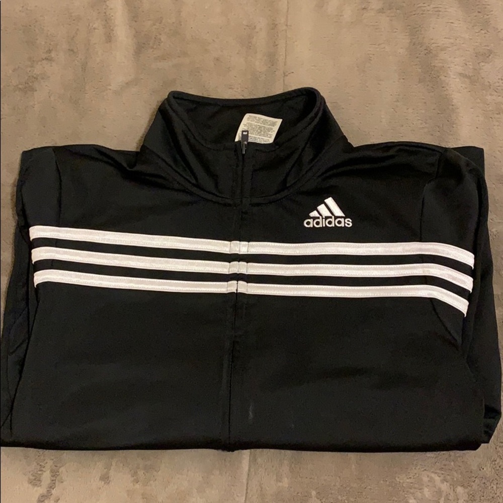 Kids Adidas zip up jacket